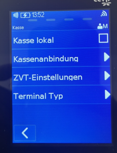 Kassa lokaal uitschakelen